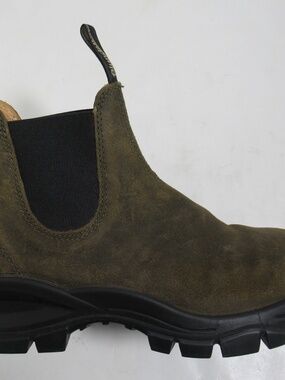 Blundstone Unisex Lug Chelsea Boot Dark Olive 7.5 US M / 9.5 US W / 6.5 UK